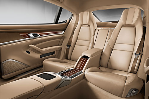 970 Executive Panamera has cool rear seat layout.