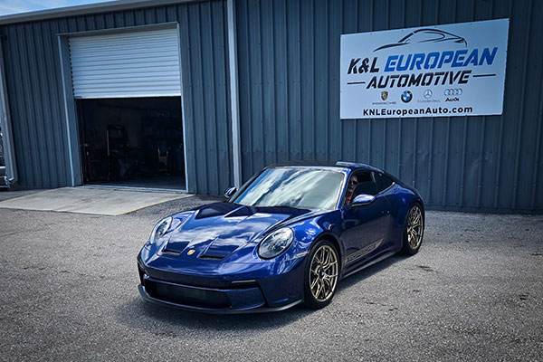 Recommended Porsche repair shop K&L European Automotive provides repair, maintenance, and service for Porsche cars in Englewood, FL.