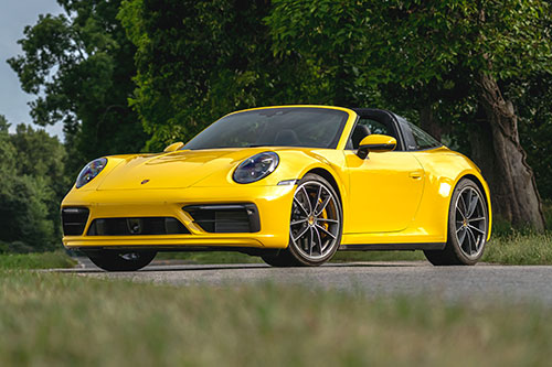 992.1 911 Targa models are a blend of historic style and modern tech.
