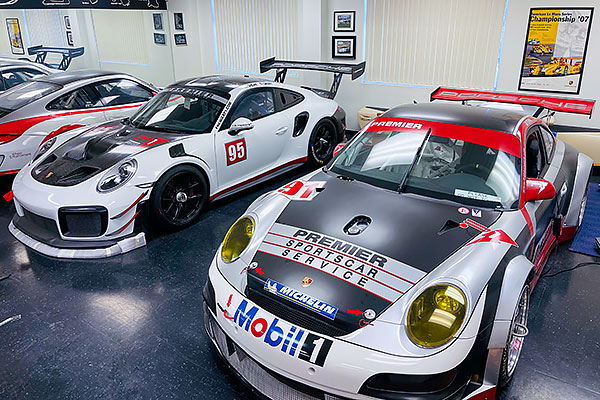 Recommended Porsche repair shop Premier Racing provides repair, maintenance, and service for Porsche track cars in Las Vegas, NV.