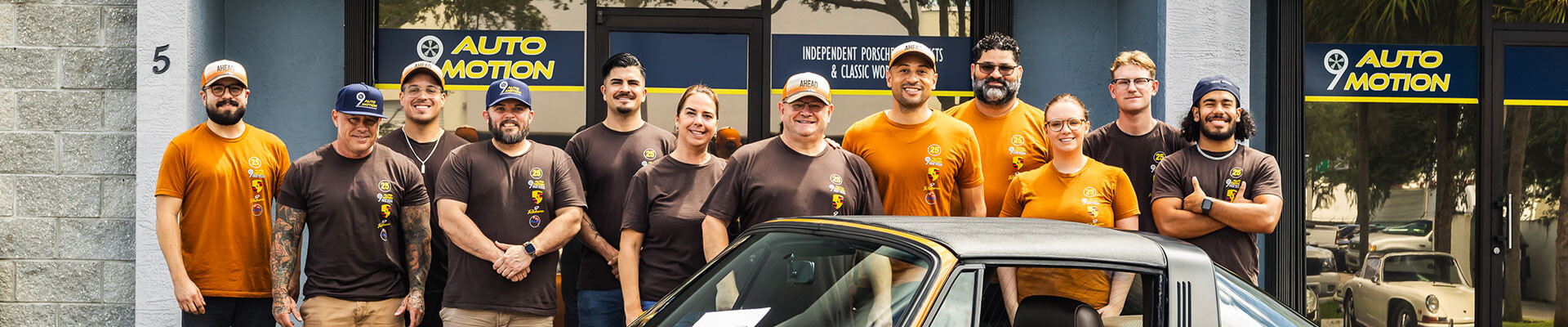 9 Auto Motion Porsche Performance Specialist - Specialist Porsche Repair Shop serving Palm County Florida.