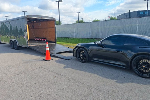 Pick up and delivery services by Green Hell Motorsports in Austin, TX.
