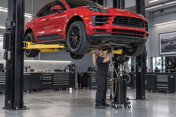 PDK transmission service is critical on the Porsche Macan.